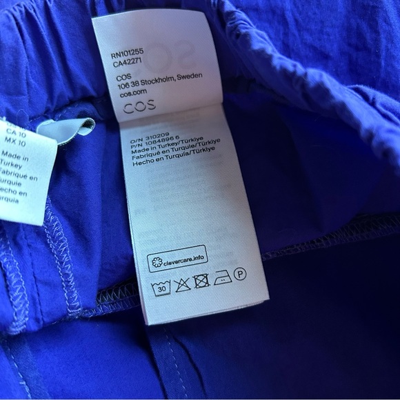 COS Wide-leg Purple Womens Pants - Picture 9 of 10